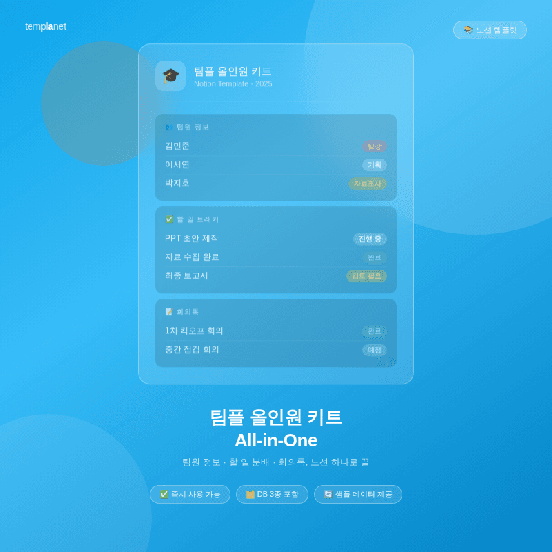 팀플이 망하는 건 실력이 아니라 관리였다